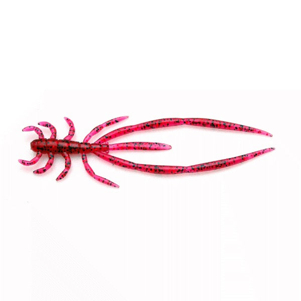 RISE JAPAN NAMIDAMA TRAIER BOTTOM SPIDER #TBS01 RED BLACK GLITTER saltwater fishing lure