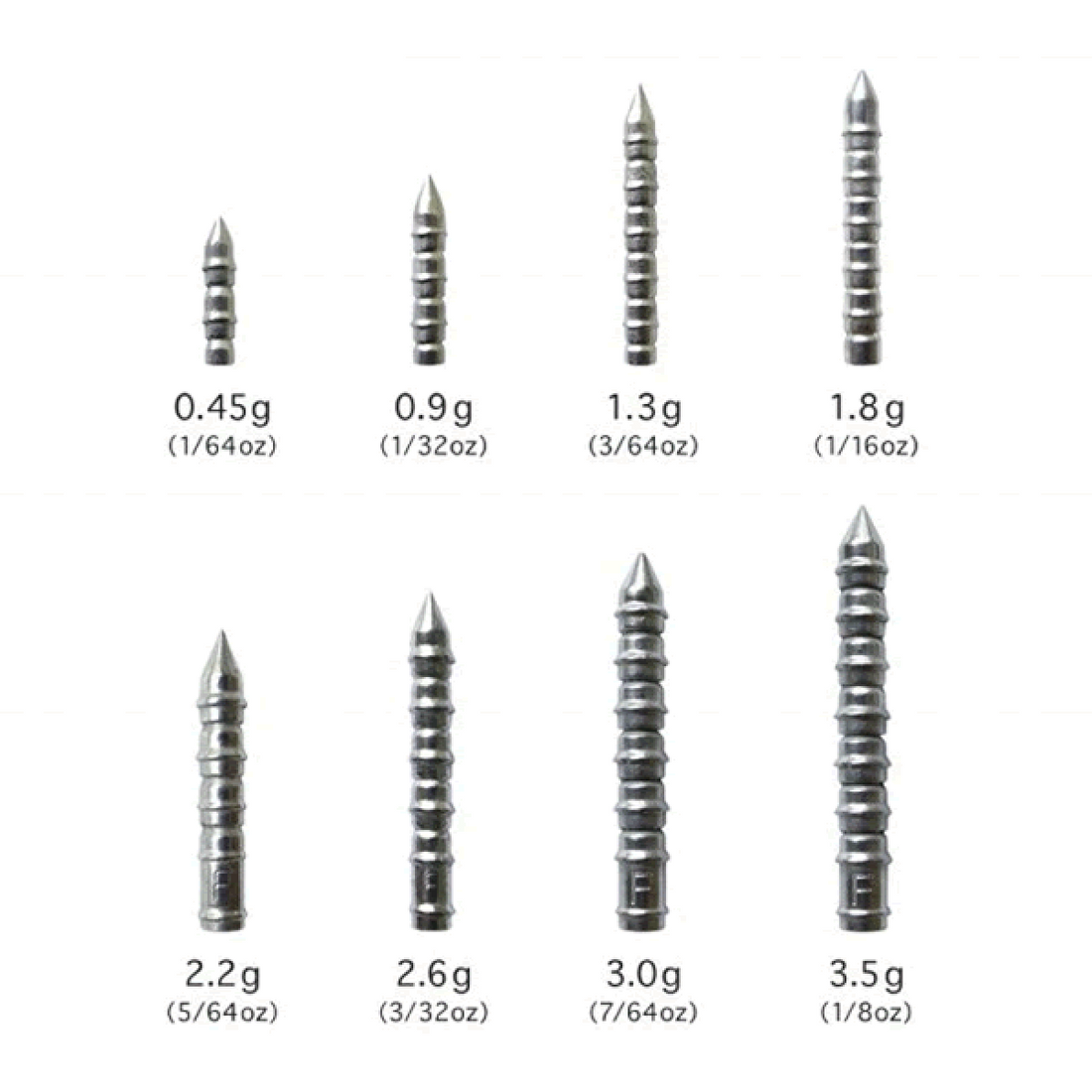 NOIKE 7/64oz fishing terminal tackle