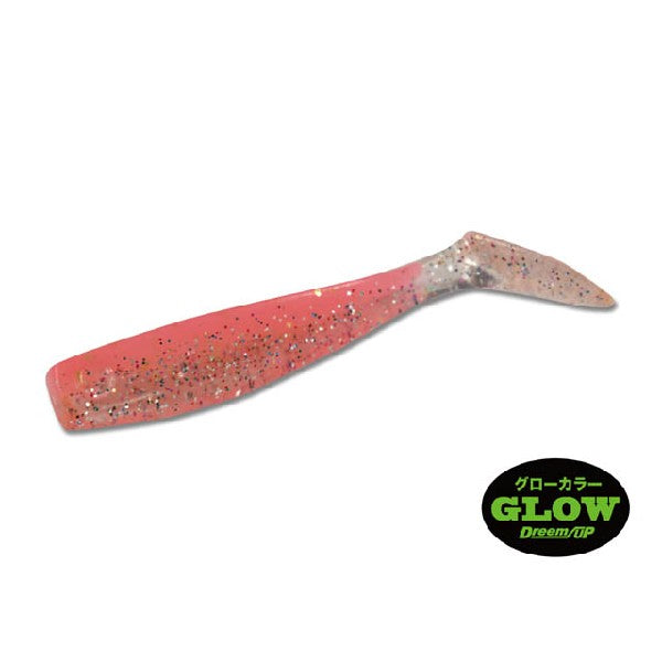 Dreem UP DREEM SHAD 3" (6 pcs/pack) #14 PANIC PINK GLOW