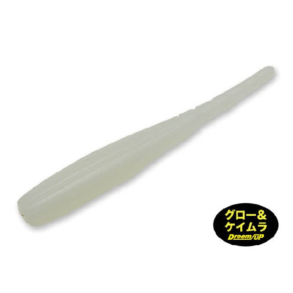Dreem UP Pixy SHAD 1.6" (8 pcs/pack) #1 UV WHITE GLOW