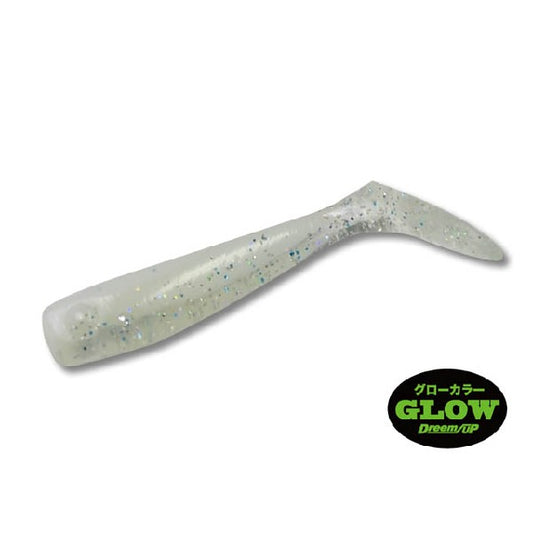 Dreem UP LEAN SHAD 3.5" (5 pcs/pack) #05 ARAHATA GLOW