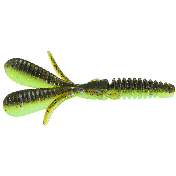 issei POWER bibibi BUG 4.2" (4 pcs/pack) #10 GREEN PUMPKIN / CHART