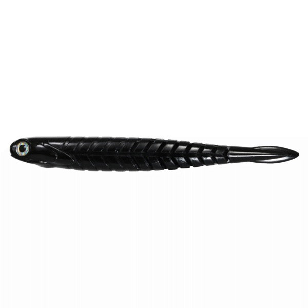 issei KATAKUCHI WORM YAVAKUNE 5.5" (4 pcs/pack) #77 AKAMATSU BLACK