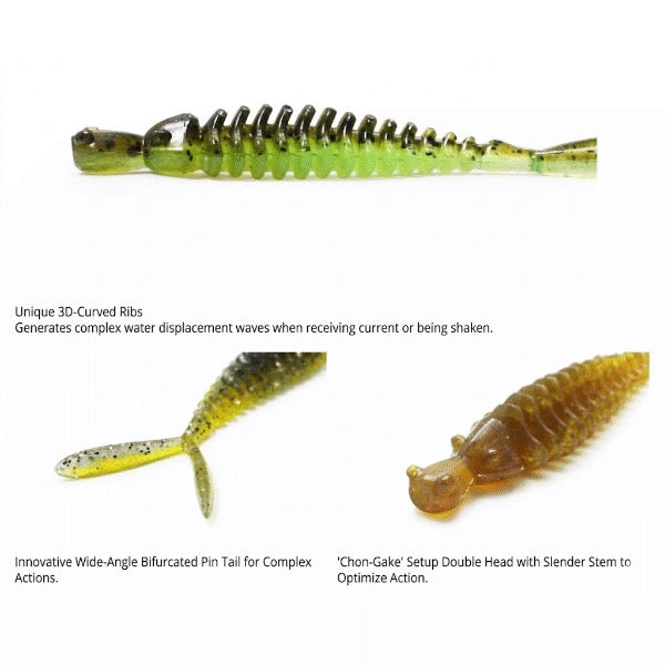 issei HAN HAN TRAILER 2.6" (8 pcs/pack) #68 SAND BEETLE