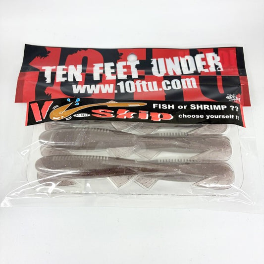TEN FEET UNDER V-Skip 4.8" (6 pcs/pack) #22 SAND PURPLE