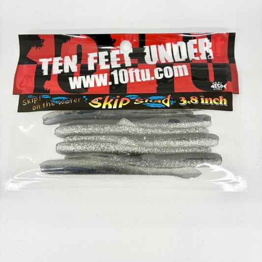 TEN FEET UNDER SKIP SHAD 3.8" (8 pcs/pack) #31 INAKKO