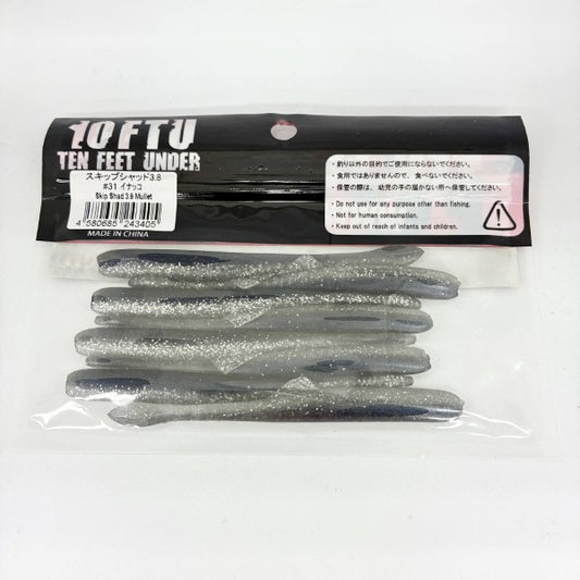 TEN FEET UNDER SKIP SHAD 3.8" (8 pcs/pack) #31 INAKKO