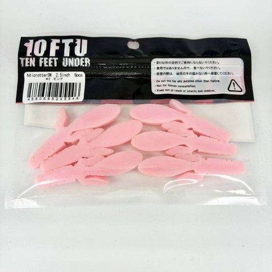 TEN FEET UNDER MICROTTER SW 2.5" (6 pcs/pack) #2 PINK