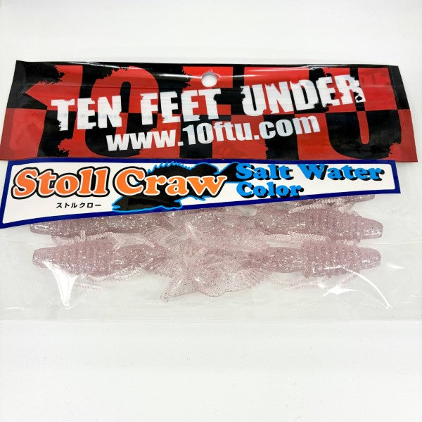 TEN FEET UNDER STOLL CRAW SW 3.5" (6 pcs/pack) #4 MAZUME IWASHI