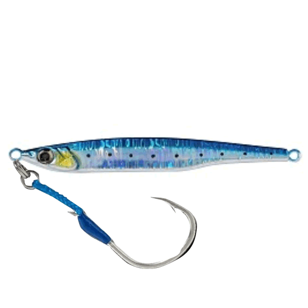 REAL FISHER URUME JIG 180g SARDINE BLUE