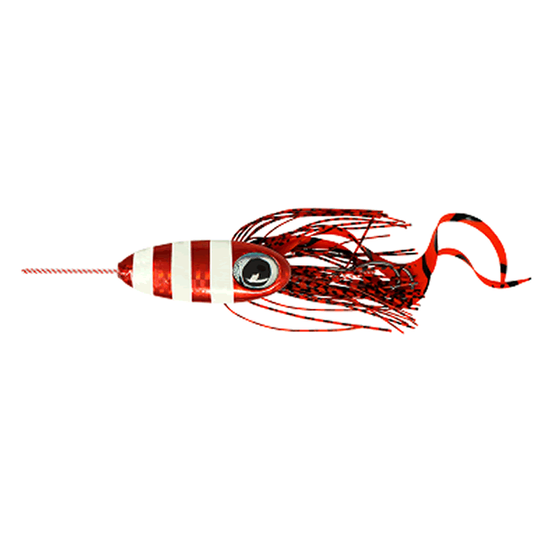 REAL FISHER IKA RABA 100g ZEBRA RED saltwater fishing lure