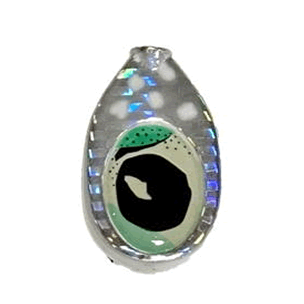 REAL FISHER IKA DAMA 80g SILVER GLOW saltwater fishing lure