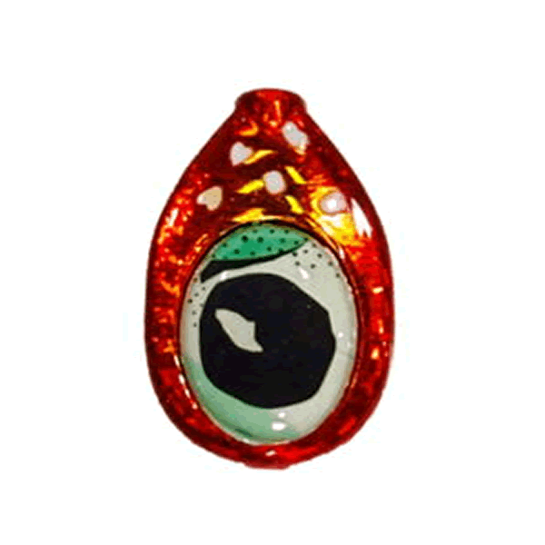 REAL FISHER IKA DAMA 100g RED GOLD GLOW saltwater fishing lure