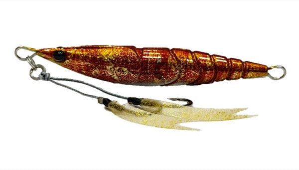 REAL FISHER EBI JIG 100g Sinking SEMI EBI BROWN saltwater fishing lure