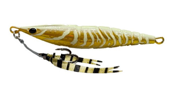 REAL FISHER EBI JIG 60g Sinking KURUMA EBI GLOW saltwater fishing lure