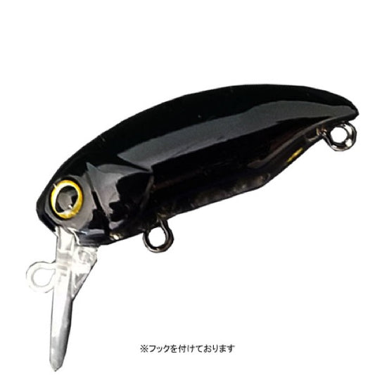 TIMON DEKA MITTS DRY Length: 33mm / Weight: 2.1g Floating Masa Black Keimura