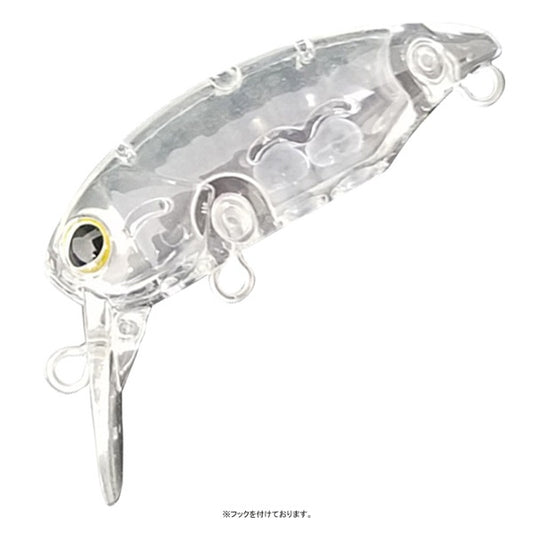 TIMON DEKA MITTS DRY RATTLE Length: 33mm / Weight: 2.3g Floating Keimura Clear