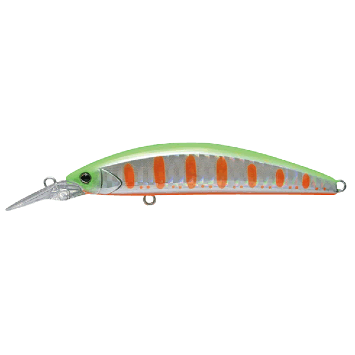 TIMON TRICOROLL GT 56SR-F 56mm : 3.7g Floating LIME YAMAME