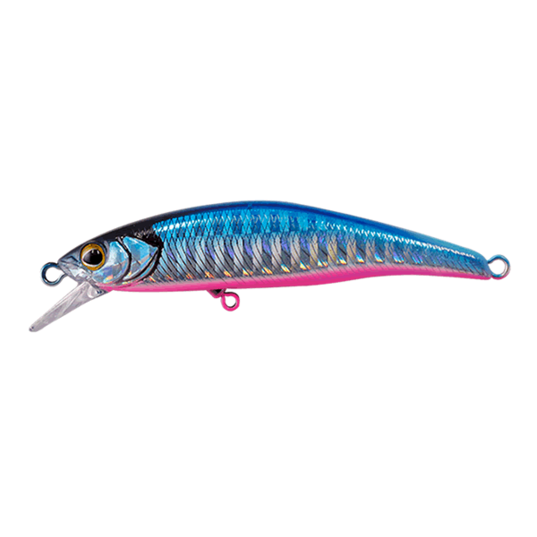 TIMON TRICOROLL RYUSHIN 70HW 70mm : 9.2g Sinking FLASH GREEN BACK freshwater fishing lure