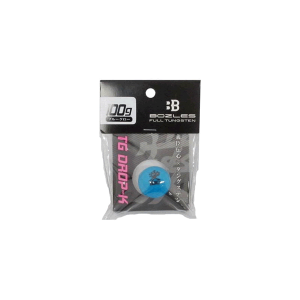 BOZLES TG DROP K 100g BLUE GLOW saltwater fishing lure