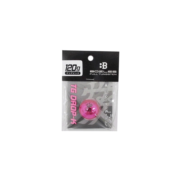 BOZLES TG DROP K 120g CLEAR PINK