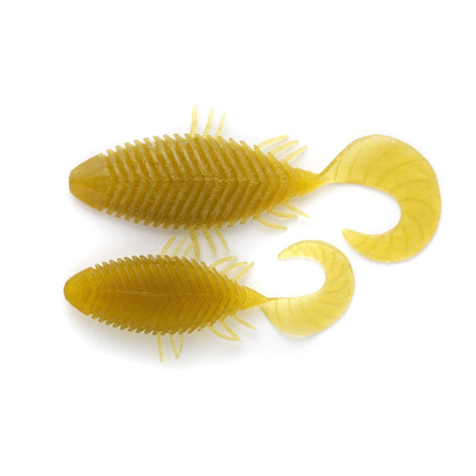 IMAKATSU FLAT HEAD CURLY 4" (4 pcs/pack) #S-468 PALIPI MELON