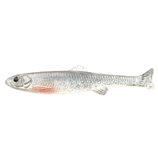 IMAKATSU HUDDLE SWIMMER ELASTOMER 2" (4 pcs/pack) #S-501 GHOST SHAD