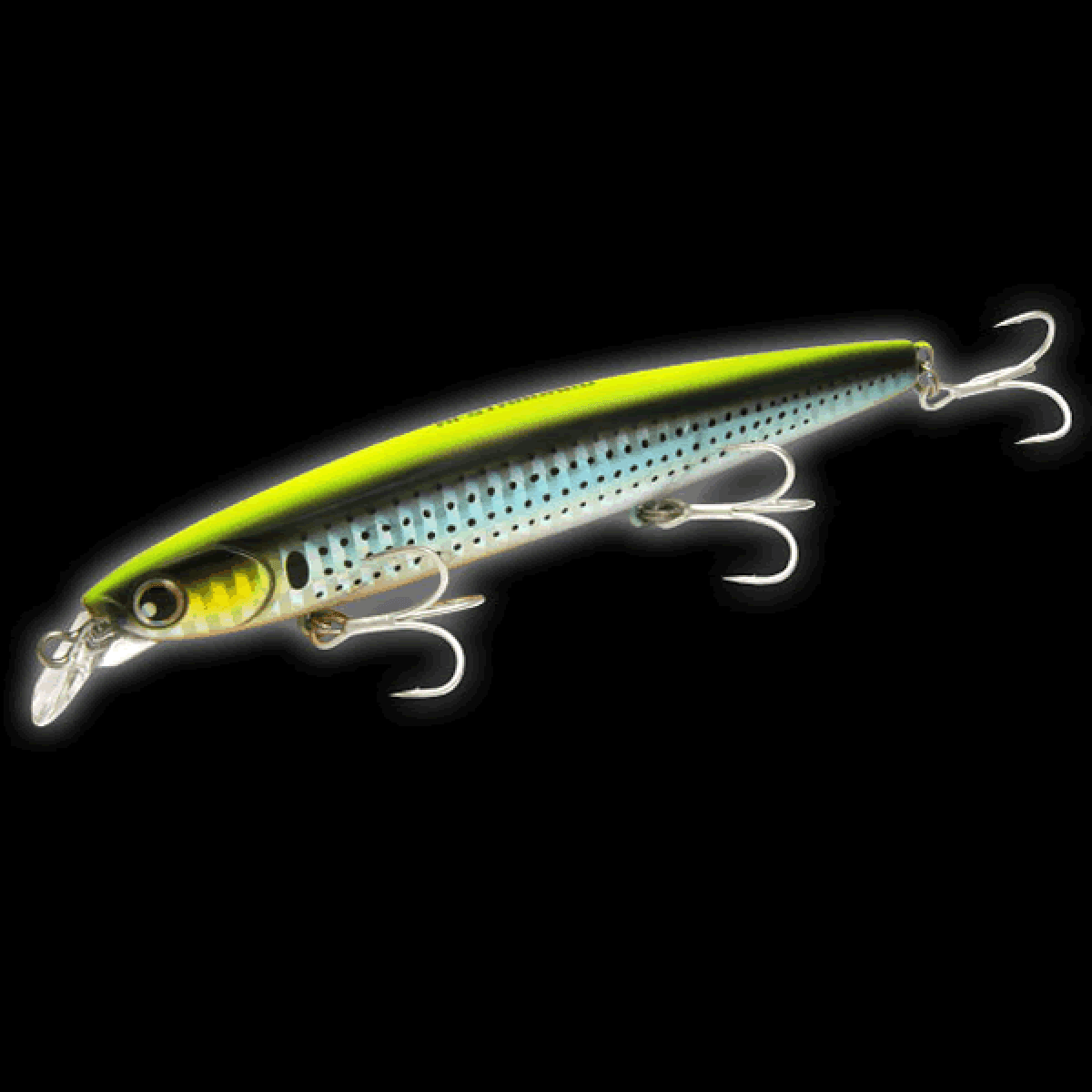 LONGIN HI-STANDARD 120S 120mm : 21g SINKING S052LN LENS CANDY GLOW BERRY(LENS) - Britannic Trade