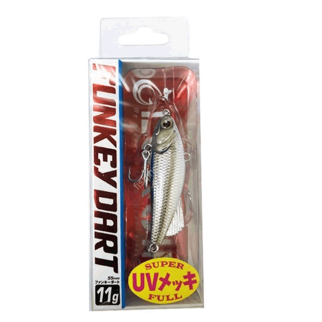 LONGIN FUNKEY DART 55 55mm : 11g SINKING S098MK SUPER UV FULL MEKKI saltwater fishing lure