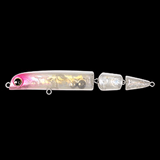 LONGIN PLEX FLOATING 85mm : 4.8g FLOATING S069CM PASTEL WHITE(CLEARMAGMA) - Britannic Trade
