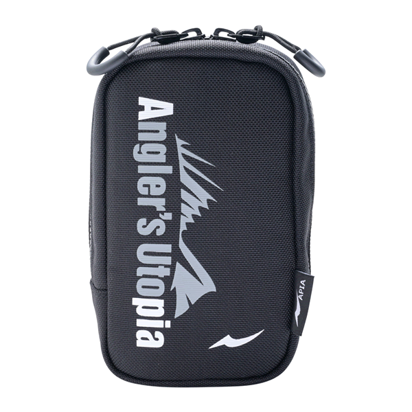 APIA APIA BALLISTIC POUCH 100x170x50mm BLACK×GRAY fishing accessory