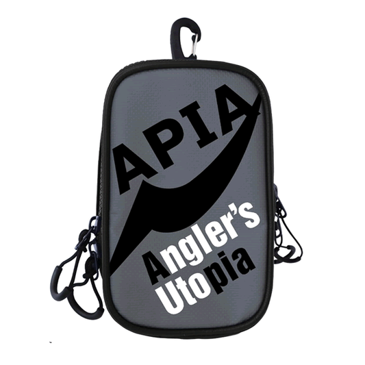 APIA Angler’s Utopia 2 ROOM POUCH 100x160x50mm GRAY