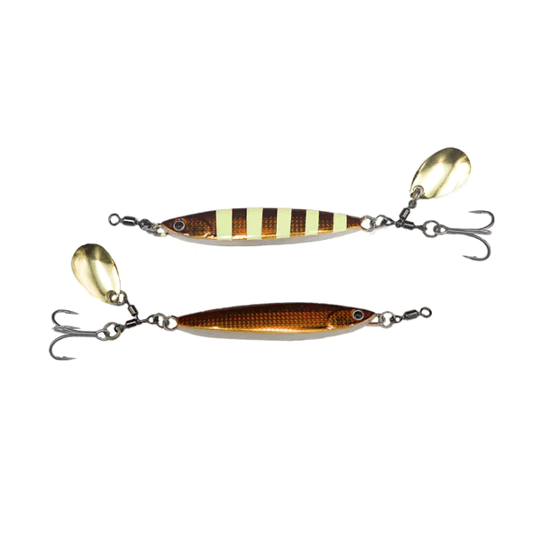 Galapagos SHORE METAL BLADE 40g 80mm #31 REAL ZEBRA RD GLD IWASHI