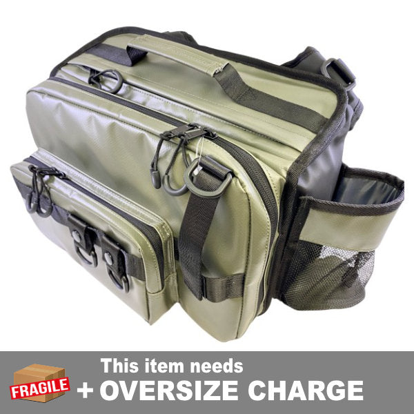 Galapagos BIGBAIT SHOULDER EX 33 x 22.5 x 23cm MOSS GREEN