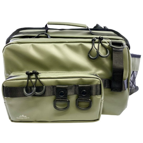 Galapagos BIGBAIT SHOULDER EX 33 x 22.5 x 23cm MOSS GREEN