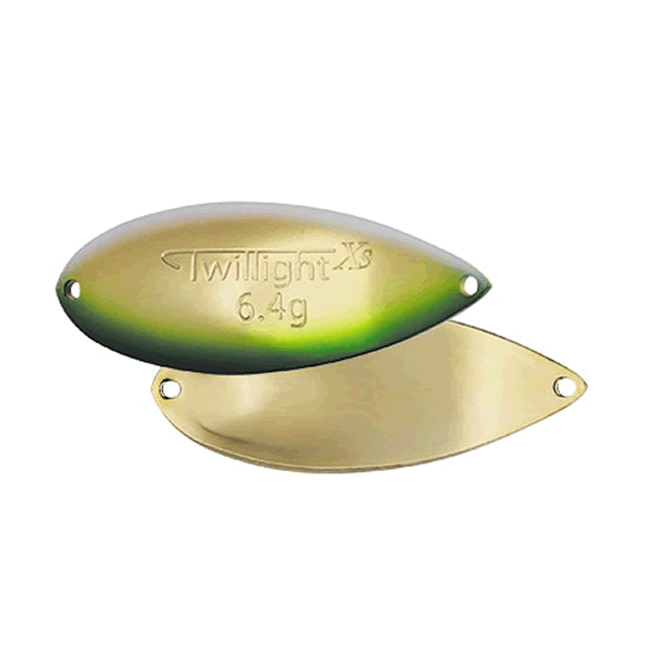 VALKEIN TWILIGHT XF 6.7g No.4 METALLIC GREEN WHITE/GOLD