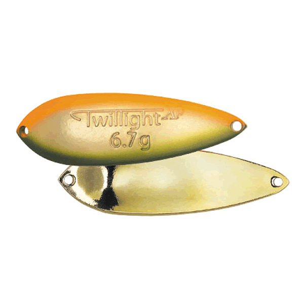 VALKEIN TWILIGHT XS 5.5g No.9 FLUORESCENT ORANGE OLIVE/GOLD