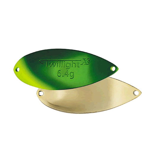 VALKEIN TWILIGHT XS 6.4g No.7 METALLICGREEN CHART/GOLD