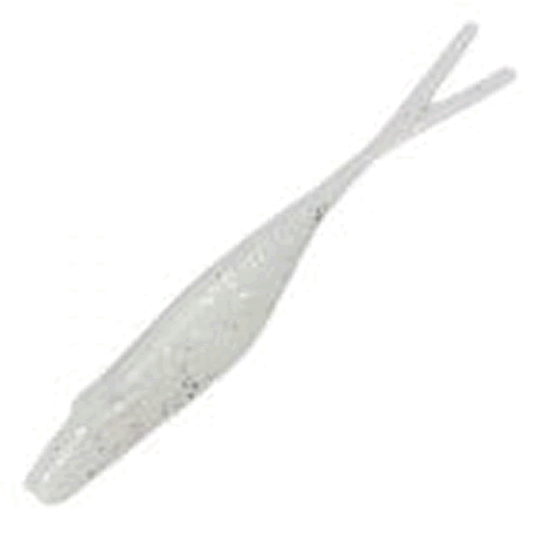 reins AJI MATA SHAD 2.5" 62mm (10 pcs/pack) 103 GLOW WHITE SILVER