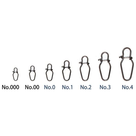 Boggy Neck-Lock Snap Plated REGULAR PACK No.2 (10 pcs/pack)