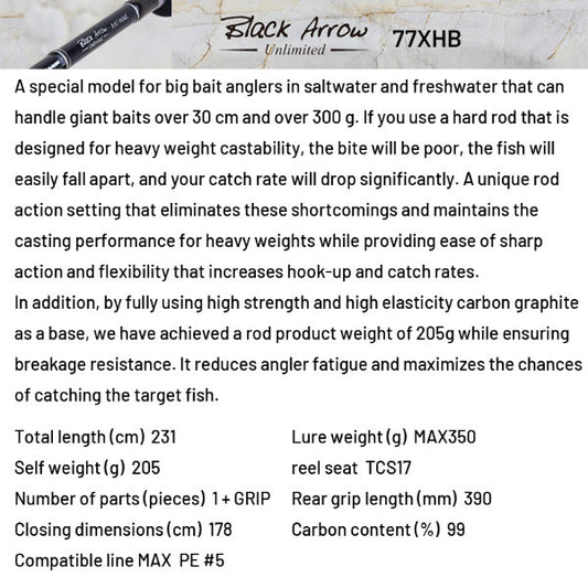 AIMS Black Arrow Unlimited 77XHB Casting
