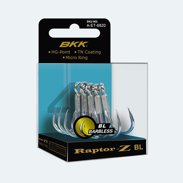 BKK Raptor-Z BL #5/0 (5pcs/pack) B-TIN fishing terminal tackle — photo 2