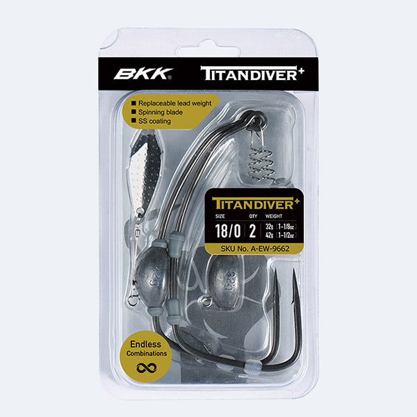 BKK TITAN DIVER+ #16/0 (2pcs/pack) F