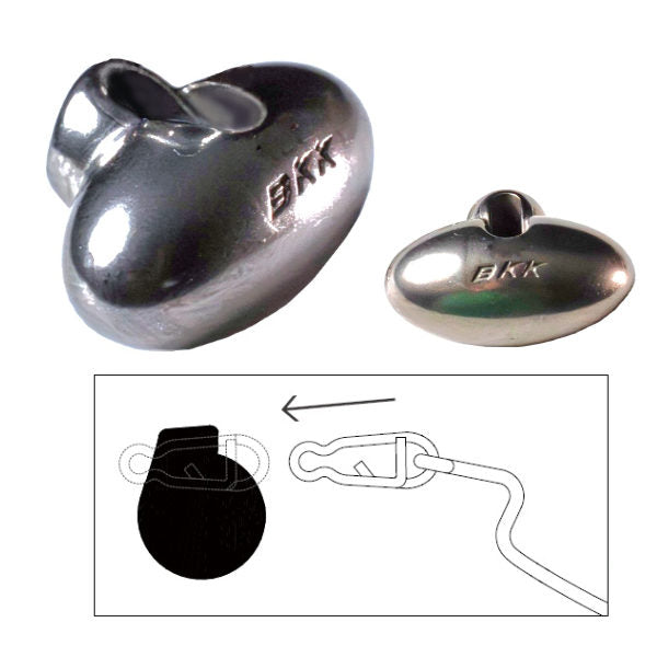 BKK FAST HEAD TG 18g TYPE-F fishing terminal tackle
