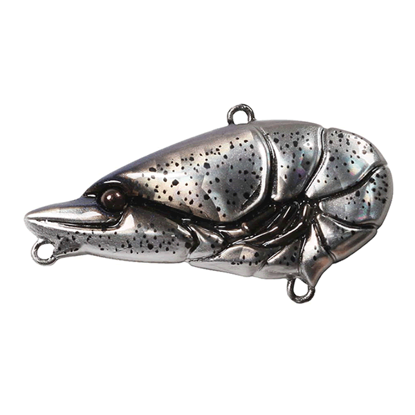 issei G.C. MICRO ZARI VIB 40 40mm : 7g #08 SILVER BLACK freshwater fishing lure