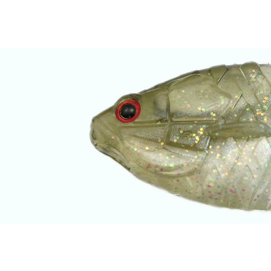 issei GIL FLAT Jr. 80mm : 8g (4 pcs/pack) #57 WEED SHAD
