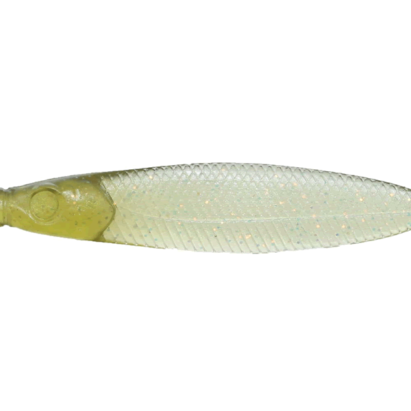 issei LIAR MINNOW FLAT SAKANA SAKANA 3.8" (7 pcs/pack) #76 MICRO BAIT SP(GREEN)