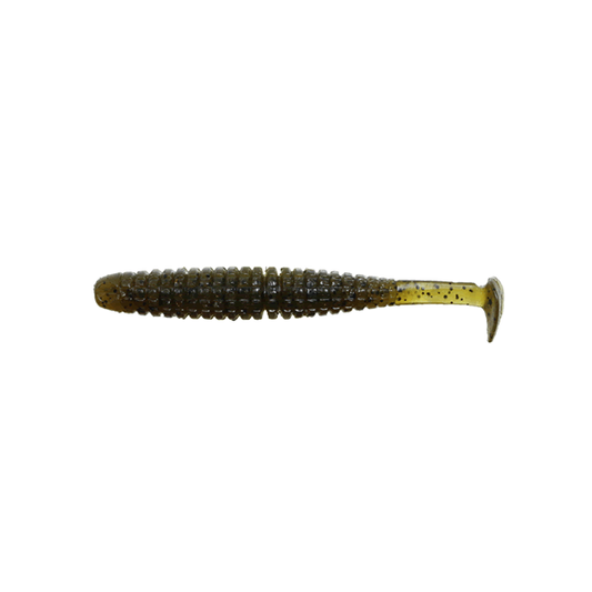 issei CARAMEL SHAD 2.6" (7 pcs/pack) #07 GREEN PUMPKIN