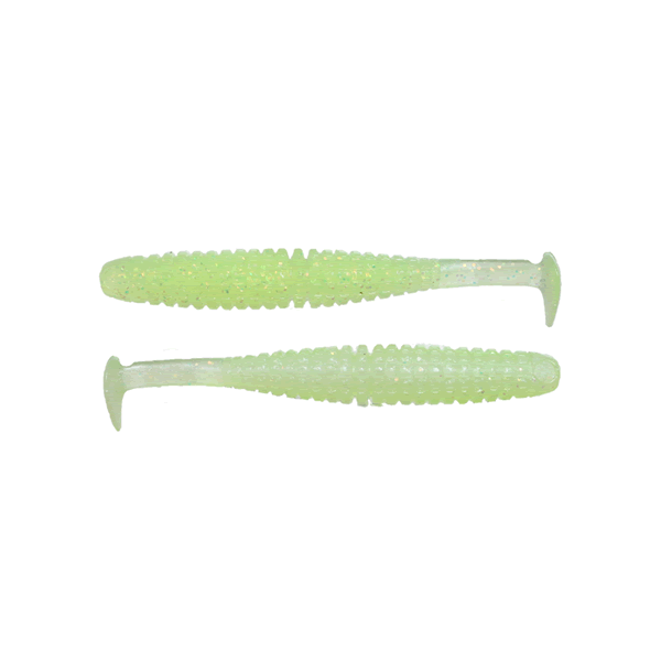 issei CARAMEL SHAD 2.6" (7 pcs/pack) #58 NATURAL CHART