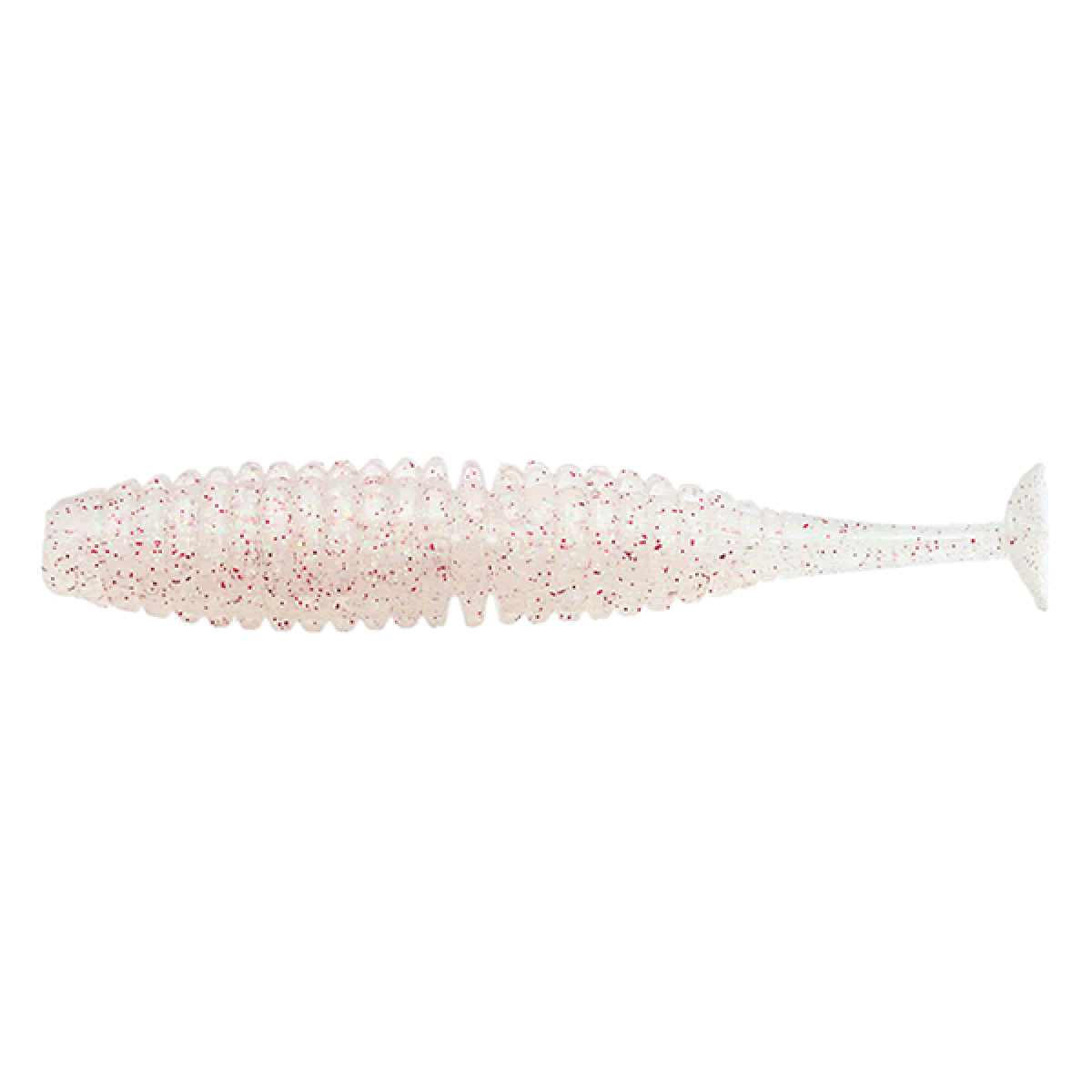 issei UMITARO CARAMEL SHAD 4" (5 pcs/pack) #055 UMA SHIROEBI(GLOW)